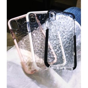 Iphone XS Max Shockproof Phone Cases Diamond 3D Anti-Skid Shatter Resistant