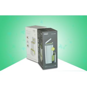 Robust Customized Dustbin Cardboard Paper Packaging Boxes Matt Finish Easy -