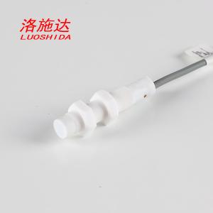 Cheap Cylindrical Capacitive Proximity Sensor DC M12 PTFE Corrosion Resistant With Cable Type for sale