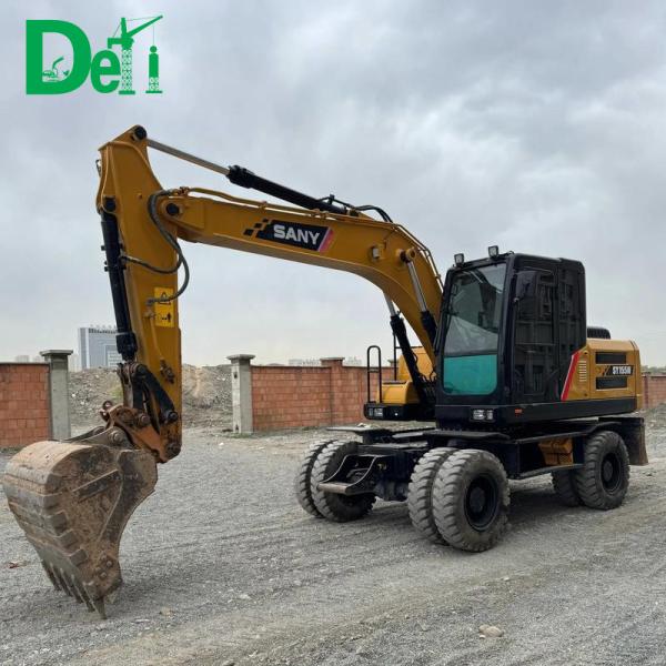 Quality 2022 Second-Hand Sany Bhl 95 Wheeled Excavator Loader 9 Ton Backhoe Loader wholesale