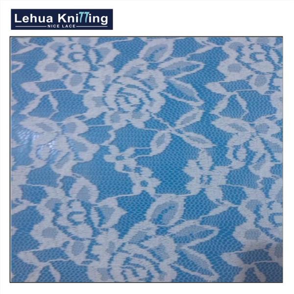 2018 high quality new arrival lace jacquard lace fabric for wedding dress