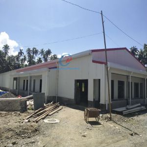 Cheap Heavy Q345B Q235B Steel Structure Poultry House With Automated Ventilation for sale