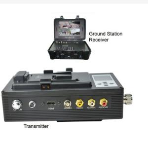 Cheap UAV Long Range Wireless Hd Video Transmitter And Receiver 50km To 100km for sale