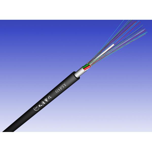 Quality IEC A1a.1 PBT Outdoor Fiber Cable Loose Tube Fiber Optic Cable GYFTY wholesale