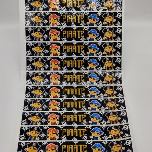 BOPP Film Custom Adhesive Labels Permanent CMYK Printed Self Adhesive Labels