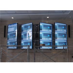 High Contrast Broadcast Video Wall Digital Signage Flexible Structure With