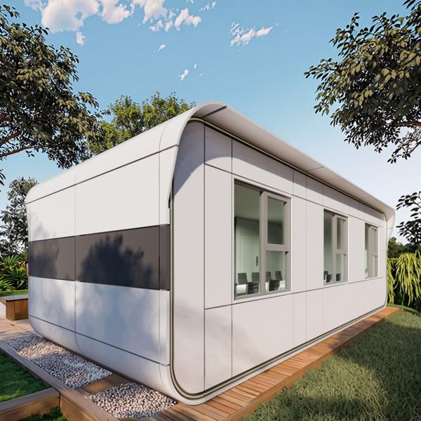 Capsule Steel Structure Net Celebrity Starry Sky Room Modular Land Sea View