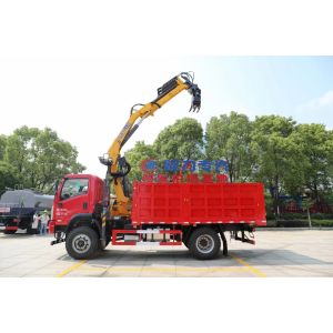 Euro 5 New Condition Truck Mounted Crane For Crane Lorry With Truck Crane