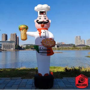 Cartoon 20ft Air Dancer Tube Man Waving Advertising Inflatable Hand Puppet