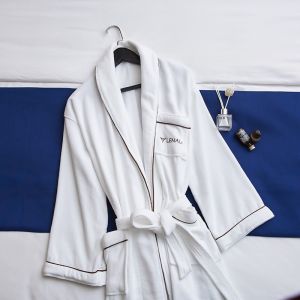 China 100% Cotton Hotel Spa Robes Customized 5 Star Hotel Bathrobe Rectangular on sale