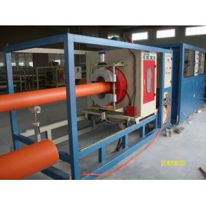 Cheap 630mm Larger Diameter HDPE Pipe Making Machine / Production Line stability With Single Screw Extruder for sale