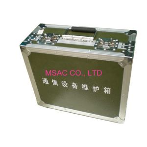 Cheap Equipment Aluminum Carrying Case Wear Resistant 5 MDF With Green Fireproof Panel for sale