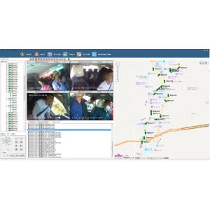 6 Channel vehicle 4G HDD SD GPS Mobile DVR for bus fleet management