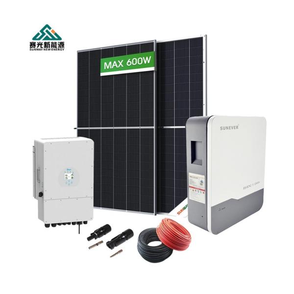 Custom 5kw 6kw 8kw 10kw Home Hybrid Solar Energy Storage System with Lifepo4