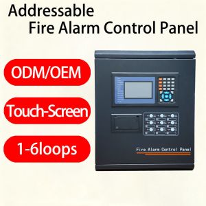 Addressable Panel Fire Alarm System CA100 Innovative Wall-Mounted Addressable Fire Alarm System With Unique Digital Address And Touch Panel 