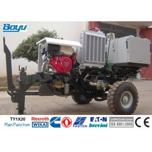 20kN Overhead Line Equipment Hydraulic Tensioner Honda Gasoline Engine D800mm