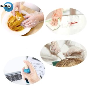Cheap Hygienic Food-Grade Disposable PE Gloves Waterproof Safe for Food Preparation &amp; Cleaning Boxed Packaging &amp; Printing Product for sale