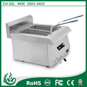 high quality Kitchen equipment induction deep fryer for restaurant with 5kw