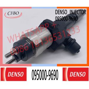 Diesel Fuel Injector Common Rail Injector Assembly 095000-9690 for KUBOTA V3800