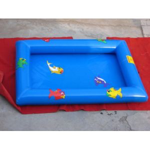 Mobile Indoor Square Shaped Kids Inflatable Pool for Home Using