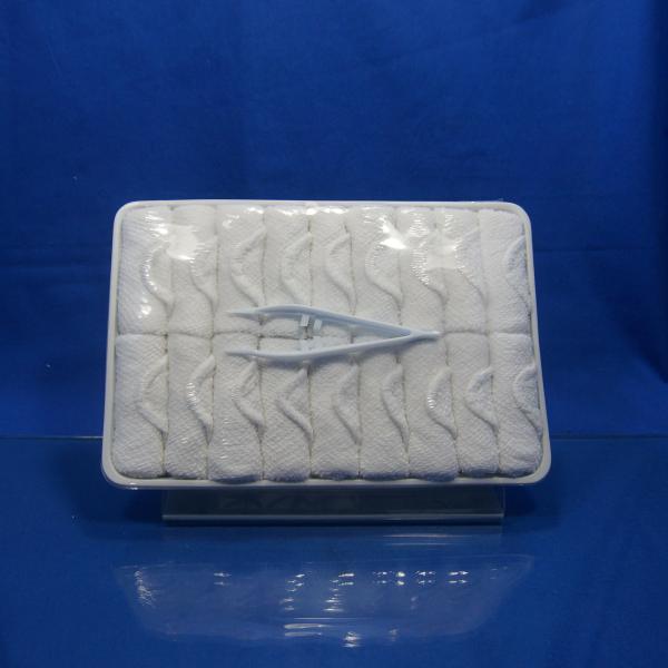 White 100% Cotton Airline Disposable Hot Towel