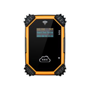GPS Security Guard Tracking System Solution Suction Charging Port 100g