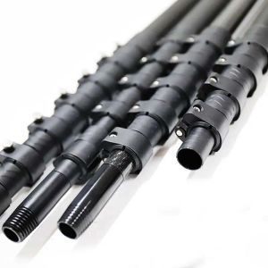 China 3K 12K Surface Carbon Fiber Telescopic Pole High Stiffness Low Weight Wear Resistance on sale