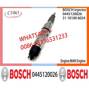 BOSCH 0445120026 51101006024 Neutral Fuel Injector Assembly 0445120026