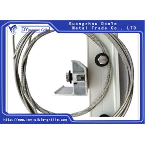 Nylon Coating Invisible House Safety Grill High Quality Materials With 50mm Gap