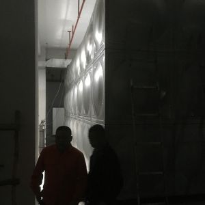 Ramming Craft Sectional Modular SS316 Welding Water Tank