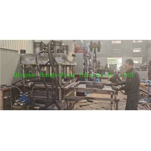 CE ISO Certified 200t Rubber Tile Making Machine For Brick Vulcanizing