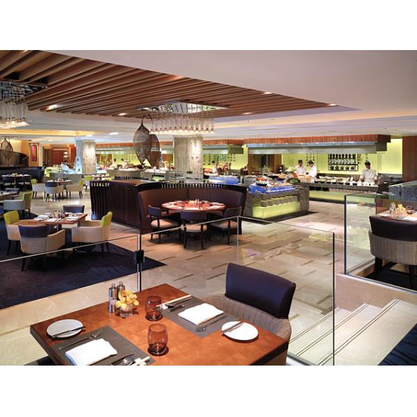 Quality Half Round High Back Chair Hotel Lobby Furniture Round Solid lobby tables and chairs wholesale