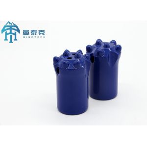 High Efficiency Tapered Button Bit with Diam. 34mm and 50mm Length for Hard Rock Drilling