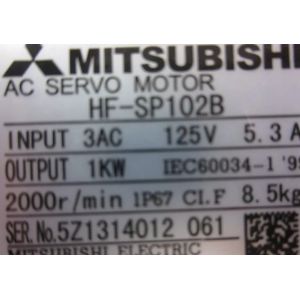 HF-SP102B Mitsubishi Industrial HF-SP Series DC Servo Motor Modular