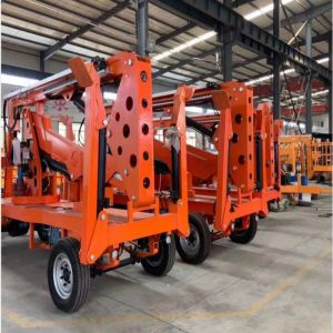 Self Propelled Trailer Mounted Cherry Picker lift PLC Control System