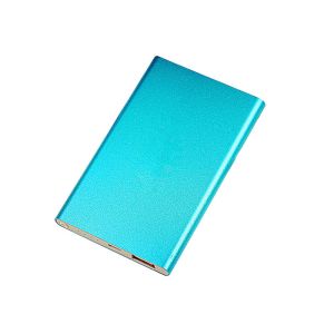 China Aluminum Alloy Ultra Thin Power Bank 4000 Milliampere Customized Designed on sale