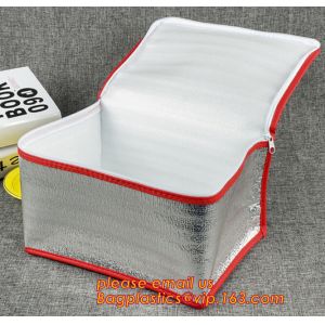 Custom Printed Pattern Non Woven Thermal Insulation Cooler Bag,Insulation Fresh