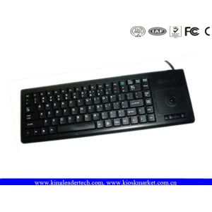 Black ABS Plastic Keyboard Laser - Etched With Magnetic Strip Reader