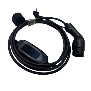 China 1 Phase 16A 3.5KW IEC62196 EV Portable Charger 1.0 Type 2 With Schuko Charging Plug on sale