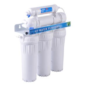 China 3 Stage Reverse Osmosis Water Filter System 50GPD Manual Flush Double O Ring Housing on sale