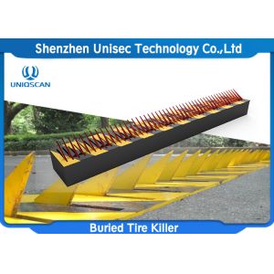 China IP67 Waterproof Spiked Road Barrier Anti - Rust Paint For Checking Point on sale