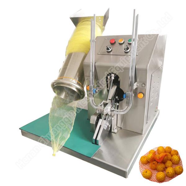 Quality Net Clipping Machine for Orange Net Bag Packing Machine Pepper Mesh Bag Packing Machine supermarket Use wholesale