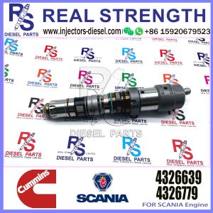 Common Rail Injector Fuel Injector 3766446 4088426 4088427 4326639 For QSK23