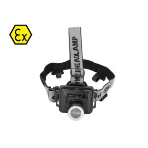 Intrinsically Safe Rechargeable Head Torch IP65 Long Lighting Distance