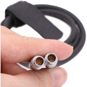 40 Inches Camera Power Cable Nucleus M 7 Pin To 2 Pin For Tilta RED ARRI Cameras
