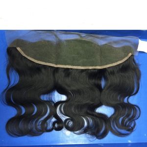 China 100% Virgin Human Hair Frontal Lace Closure with Baby Hair 13x4 Peruvian Virgin Hair Closure on sale