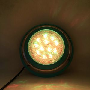 LED Tech Stainless Steel Swimming Pool Light 36W Wall Mounted Flat 12V AC IP 68