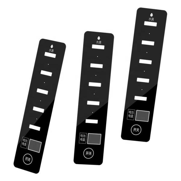 Quality Custom Frosted Acrylic Screen Print Overlay Control Panel wholesale