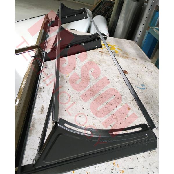 300L 200L Flat Plate Solar Water Heater , Blue Titanium Flat Panel Solar Collector