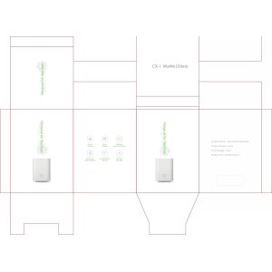Mini purifier and air sterilizer with UVC LED disinfection and active carbon PM2